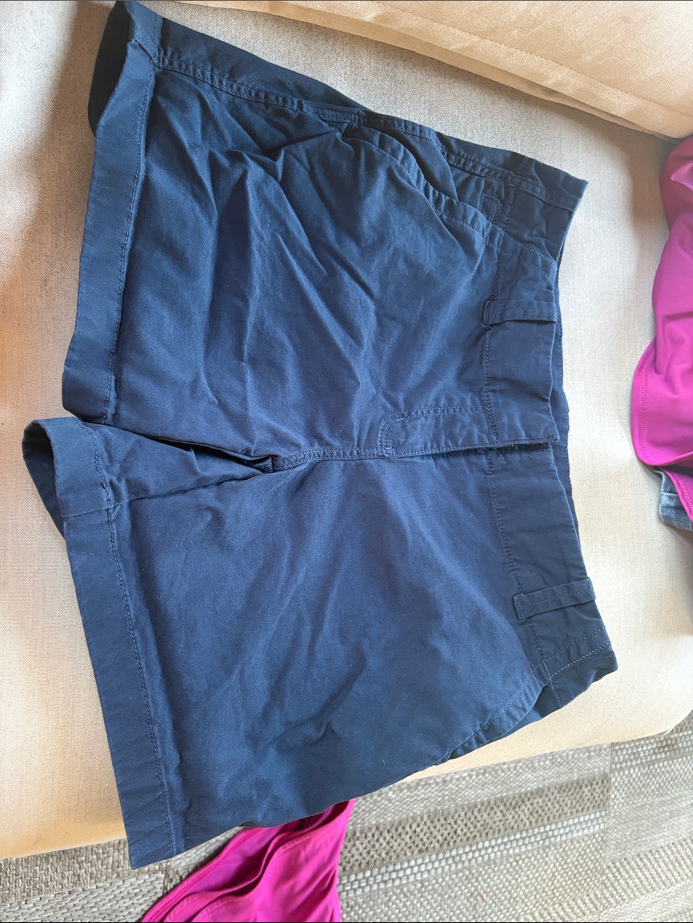 Vineyard Vines Navy Cotton Shorts